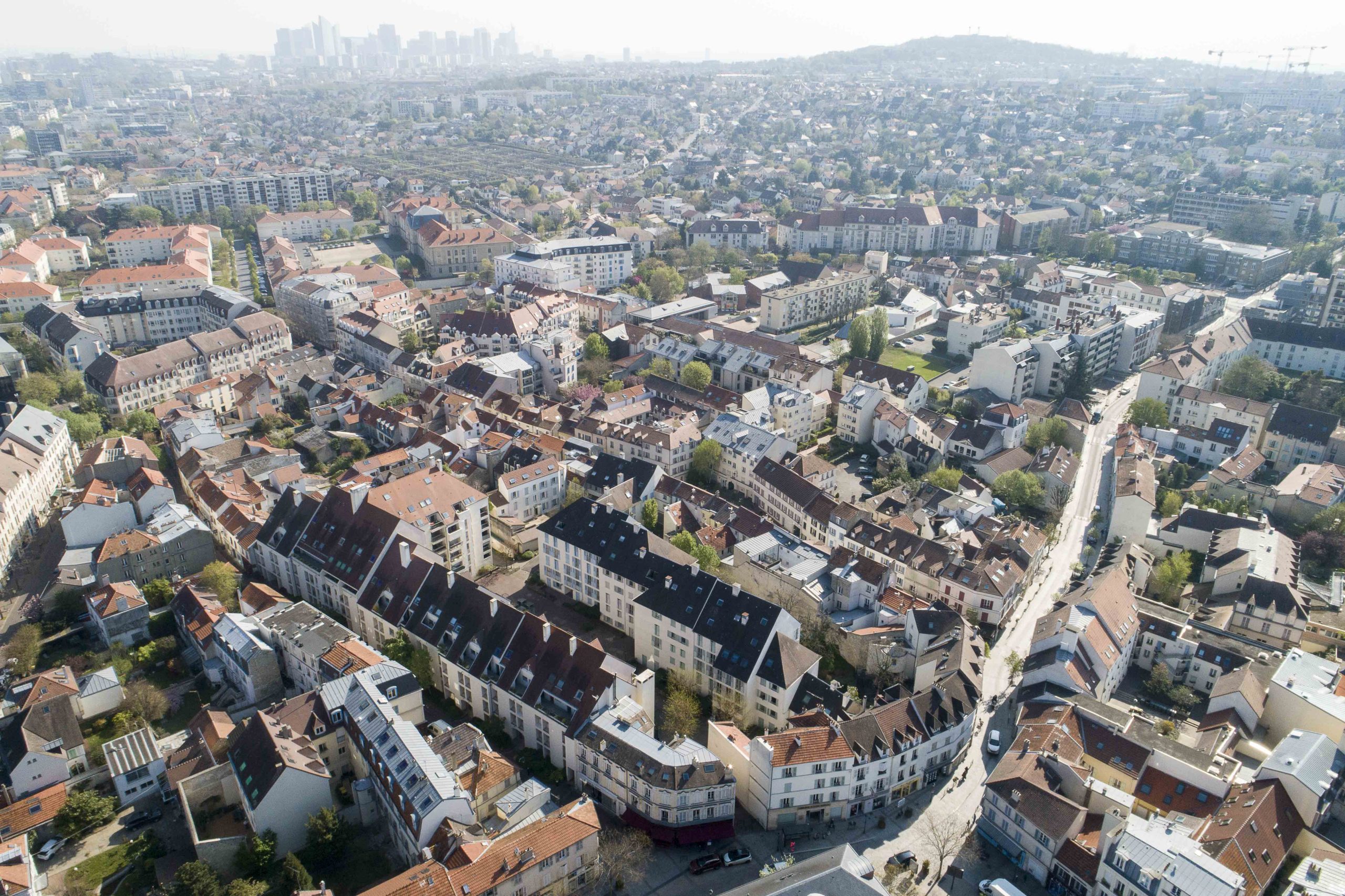 Rueil-Malmaison - Vues drone hôtel de Ville