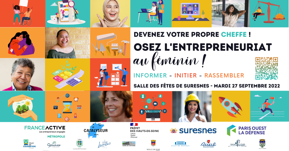 Journée de l'entrepreneuriat féminin du 92 - 2022