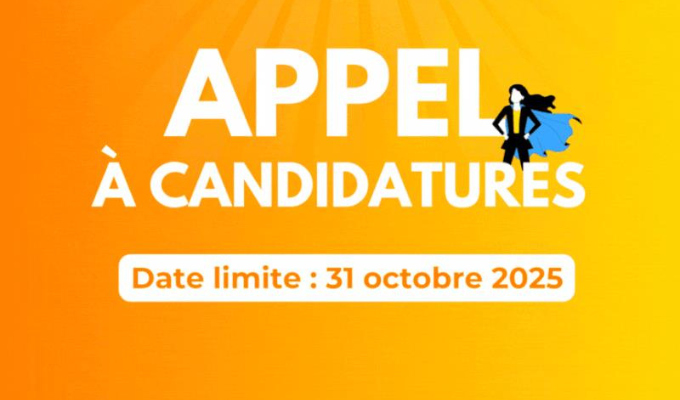 appel à candidatures entrepreneuriat au feminin 2025