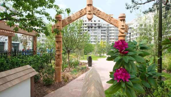 Levallois-Perret - Jardin Collange